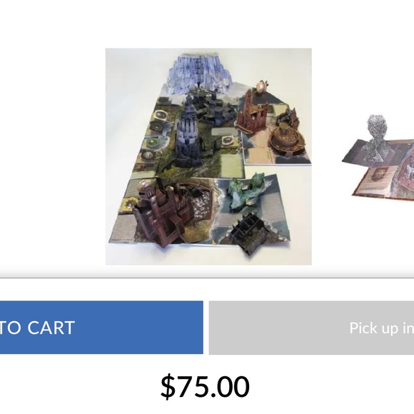 🆕HBO Game of Thrones 3D Pop-Up Guide to Westeros DELUXE EDITION Interactive Map - Picture 15 of 16